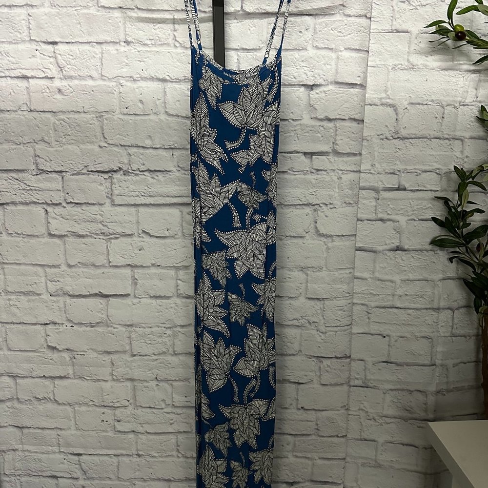 Aila Blue Printed Dress